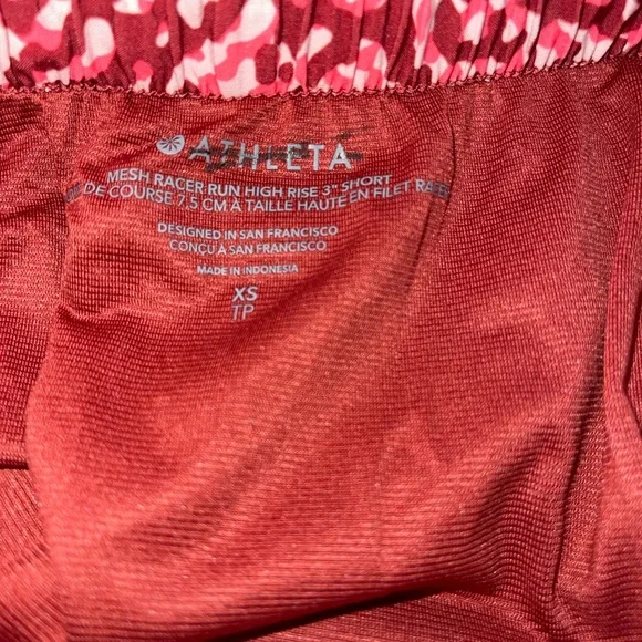 ATHLETA Mesh Racer Run High Rise 3" Shorts New With Tags - Picture 13 of 13